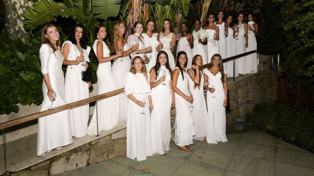 Cea Baile de Gala do Liceo Casino. Debutantes. Desfile e presentación