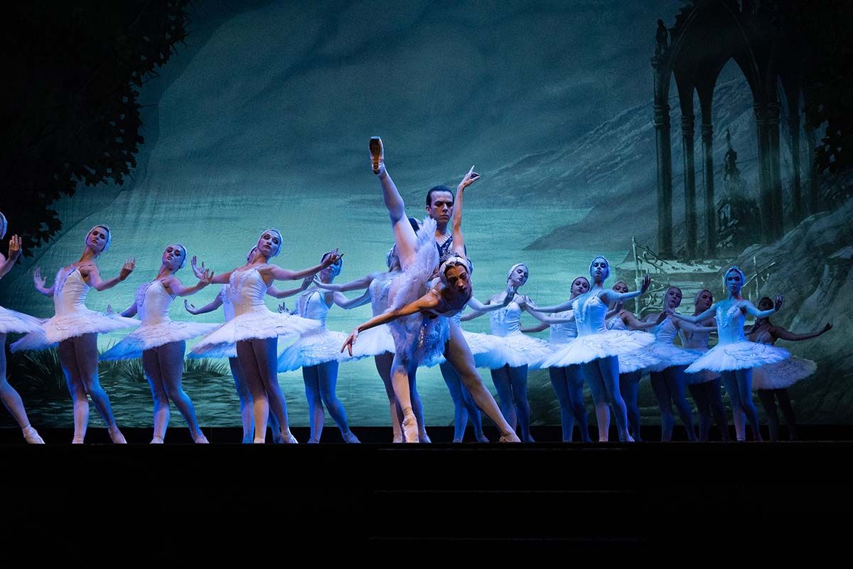 "El lago de los cisnes", por el Ballet de Kiev