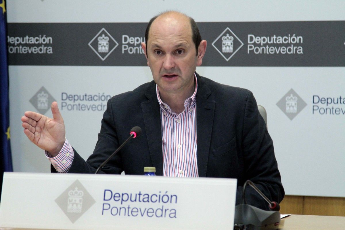 Rafael Louzán, presidente de la Deputación