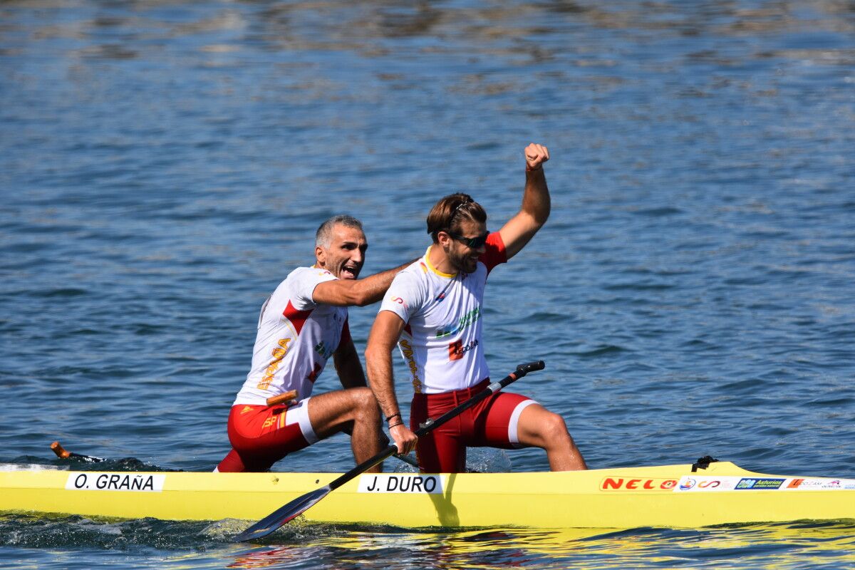 Jaime Duro y Óscar Craña en el Campeonato del Mundo de Maratón de Metkovic