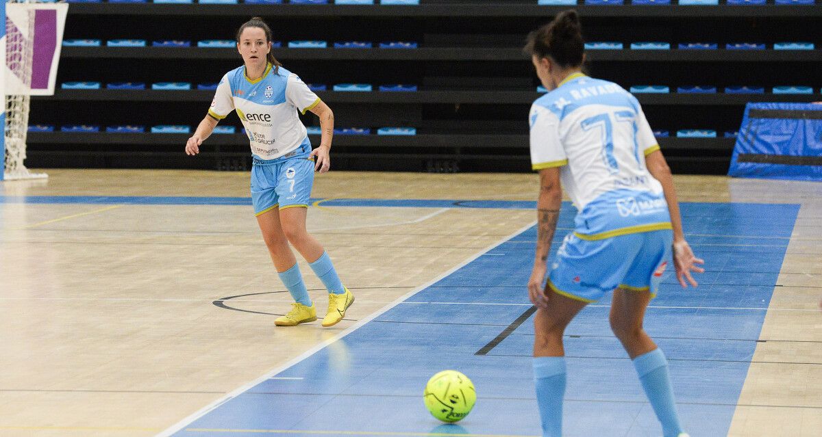 Partido entre Marín Futsal e Poio Pescamar na Raña