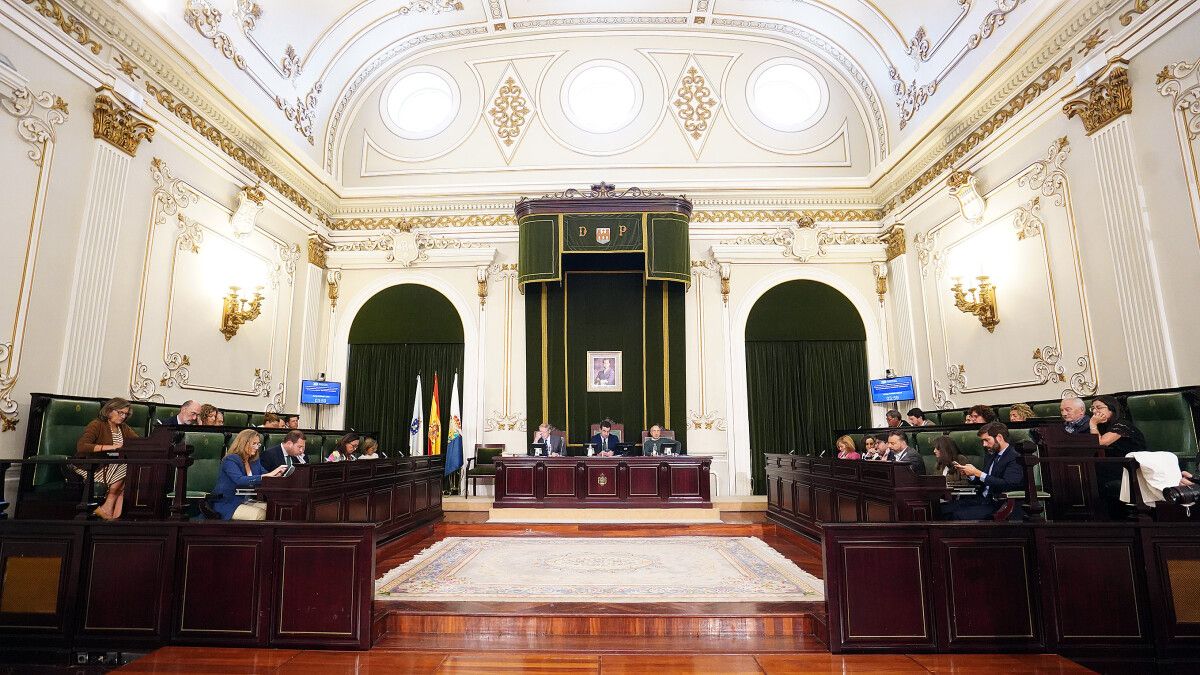 Pleno de la Deputación de Pontevedra