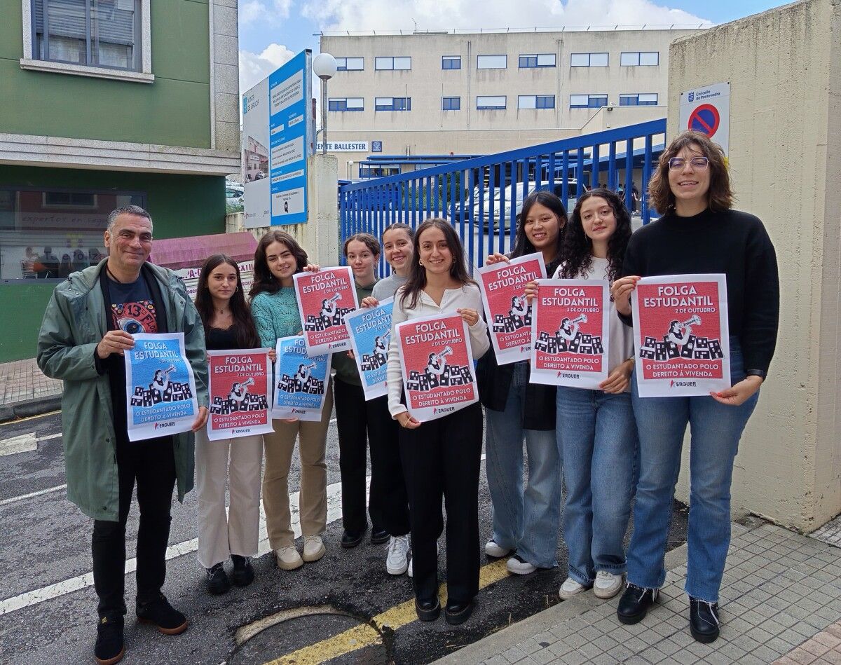 La organización 'Erguer. Estudantes da Galiza' convoca una huelga estudiantil