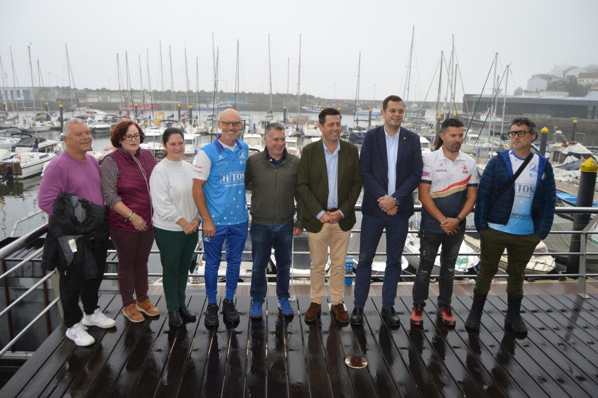 Presentación del primer Trofeo Internacional Vila de Portonovo de Kayak de Mar 