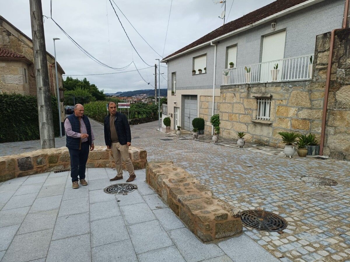 Ángel Moldes e Marcial García, en Liñares