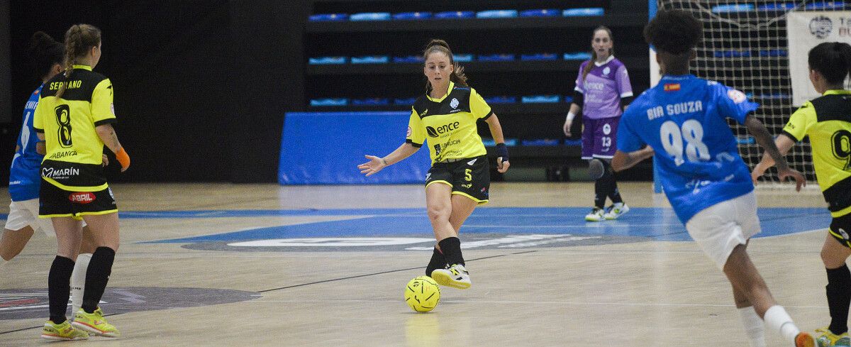 Partido entre Marín Futsal e Melilla Torreblanca na Raña