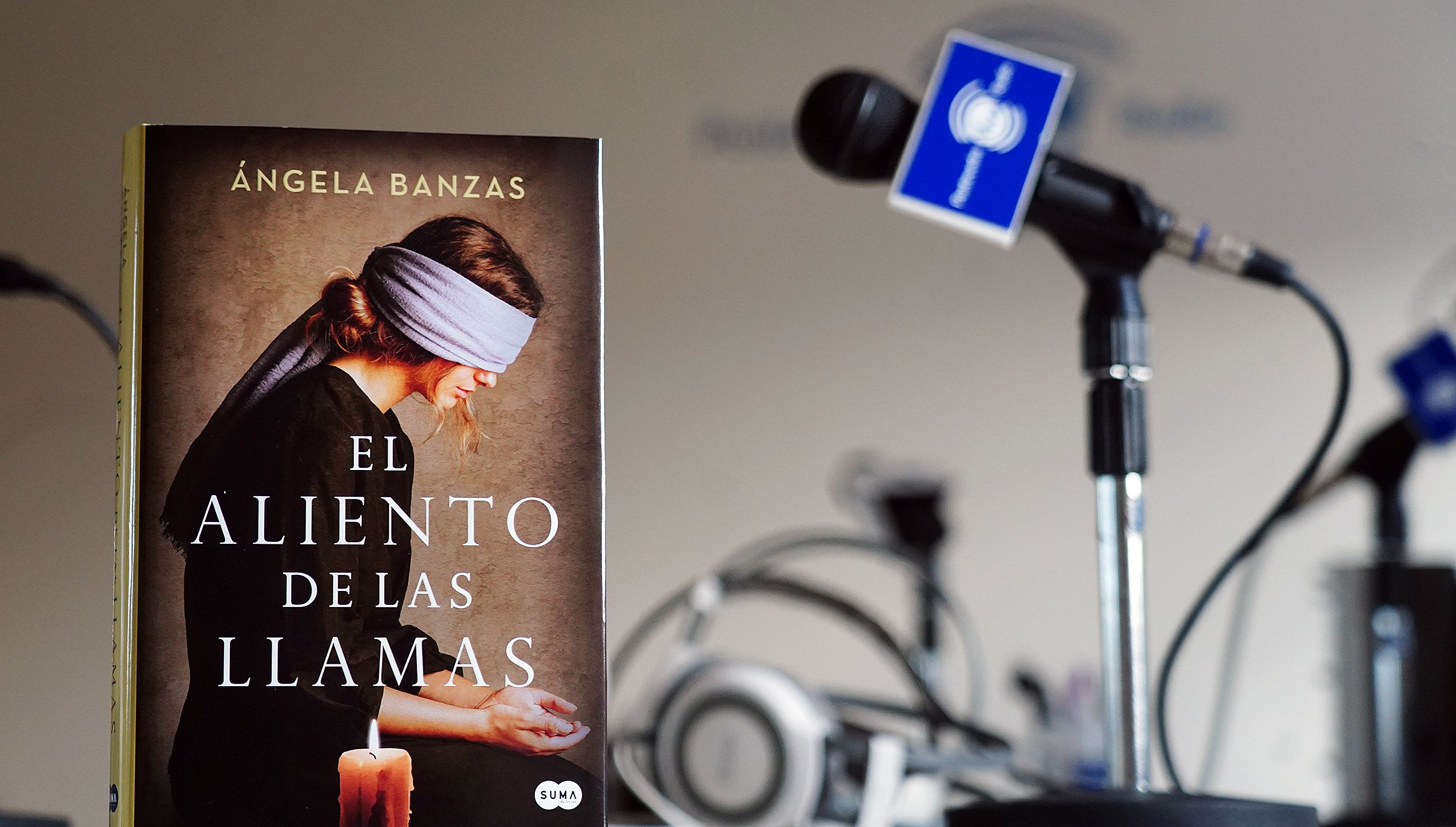 'El aliento de las llamas' é a recente novela de Ángela Banzas /Mónica Patxot