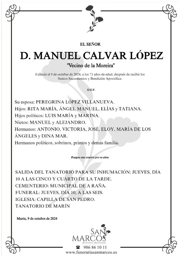 Manuel Calvar López