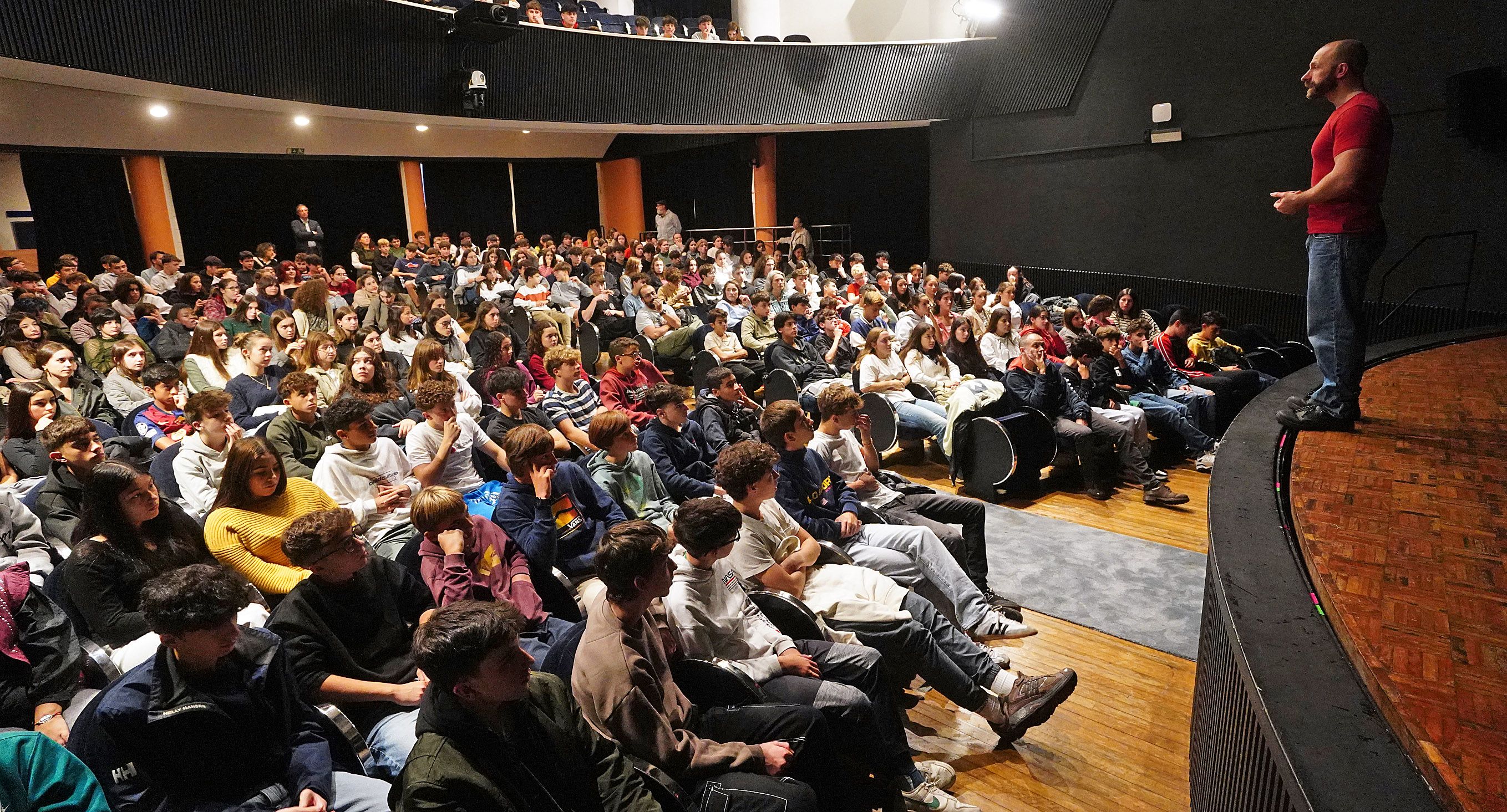 Representación de 'DeseXo' de Talía Teatro en el Teatro Principal