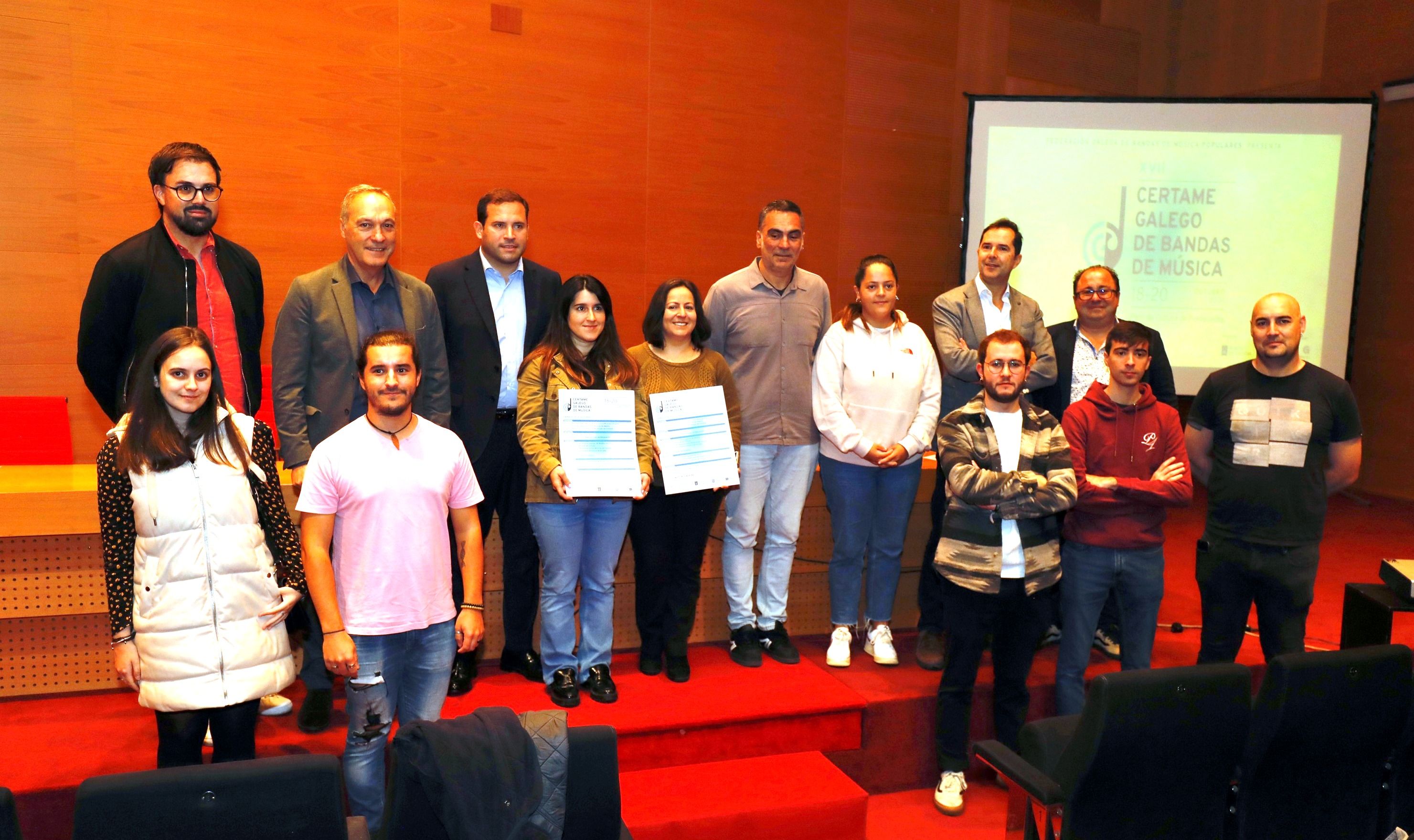 Presentación del XVII Certame Galego de Bandas de Música