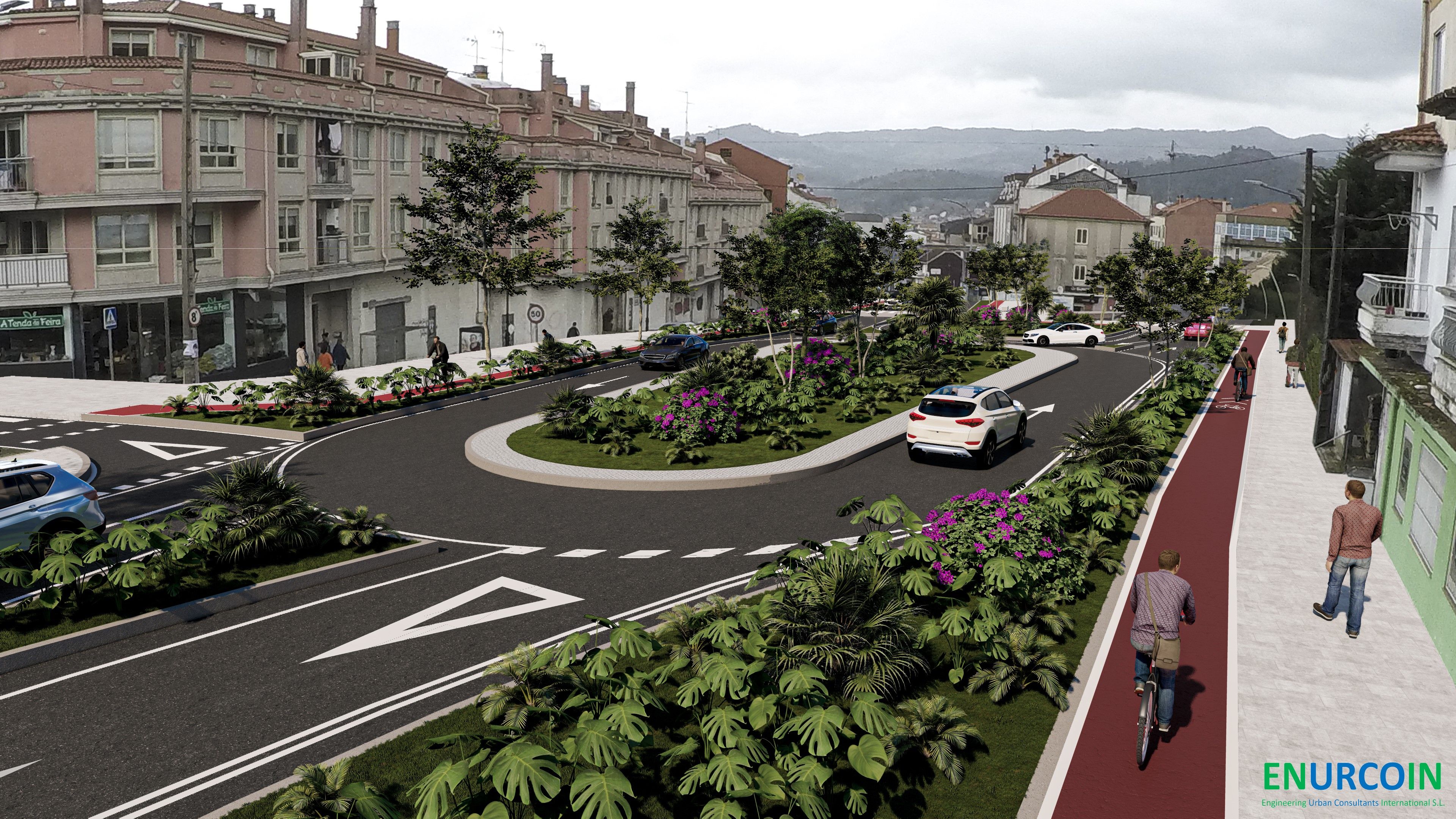 Proyecto de humanización de la Avenida Castelao