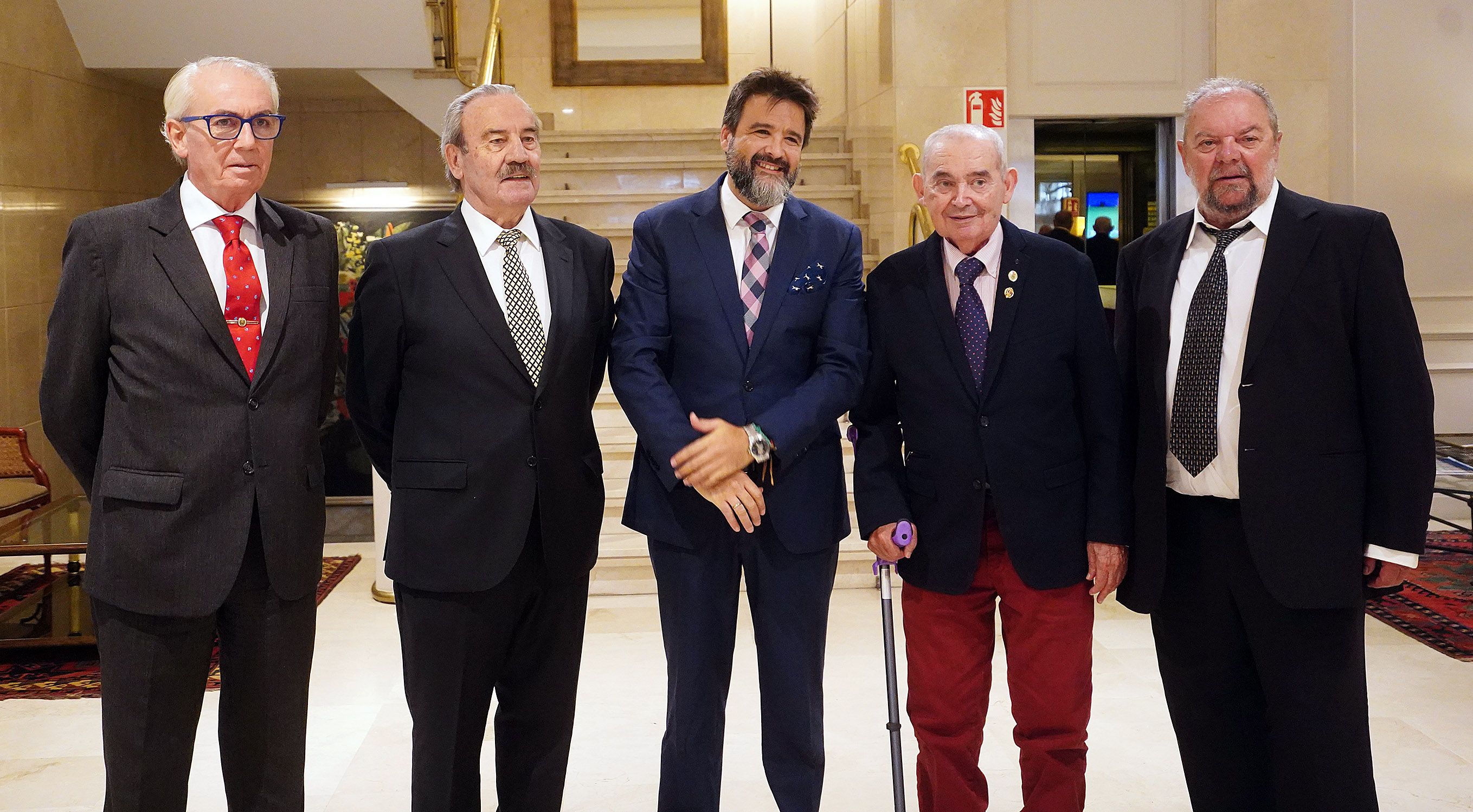 Homenaje a los nuevos socios de honor del Liceo Casino de Pontevedra