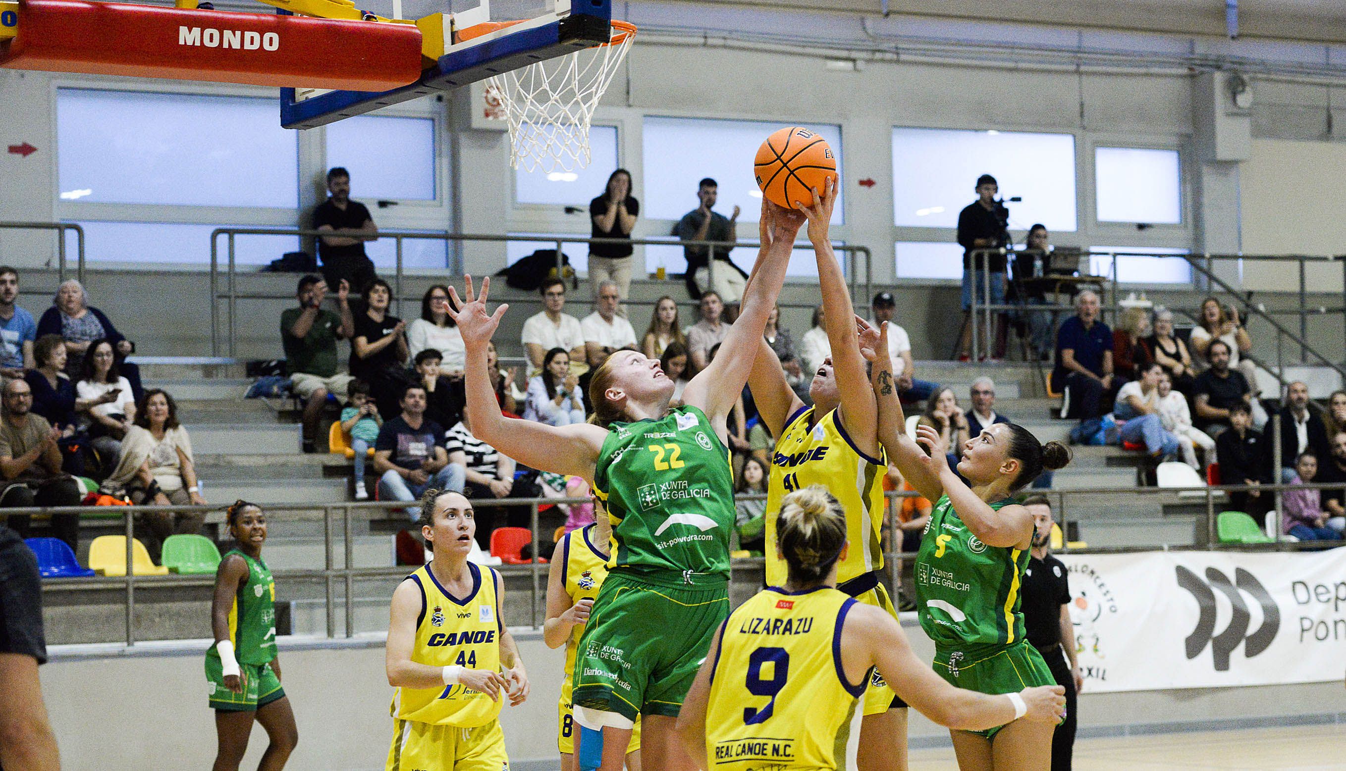 Partido entre CB Arxil y Real Canoe en el CGTD