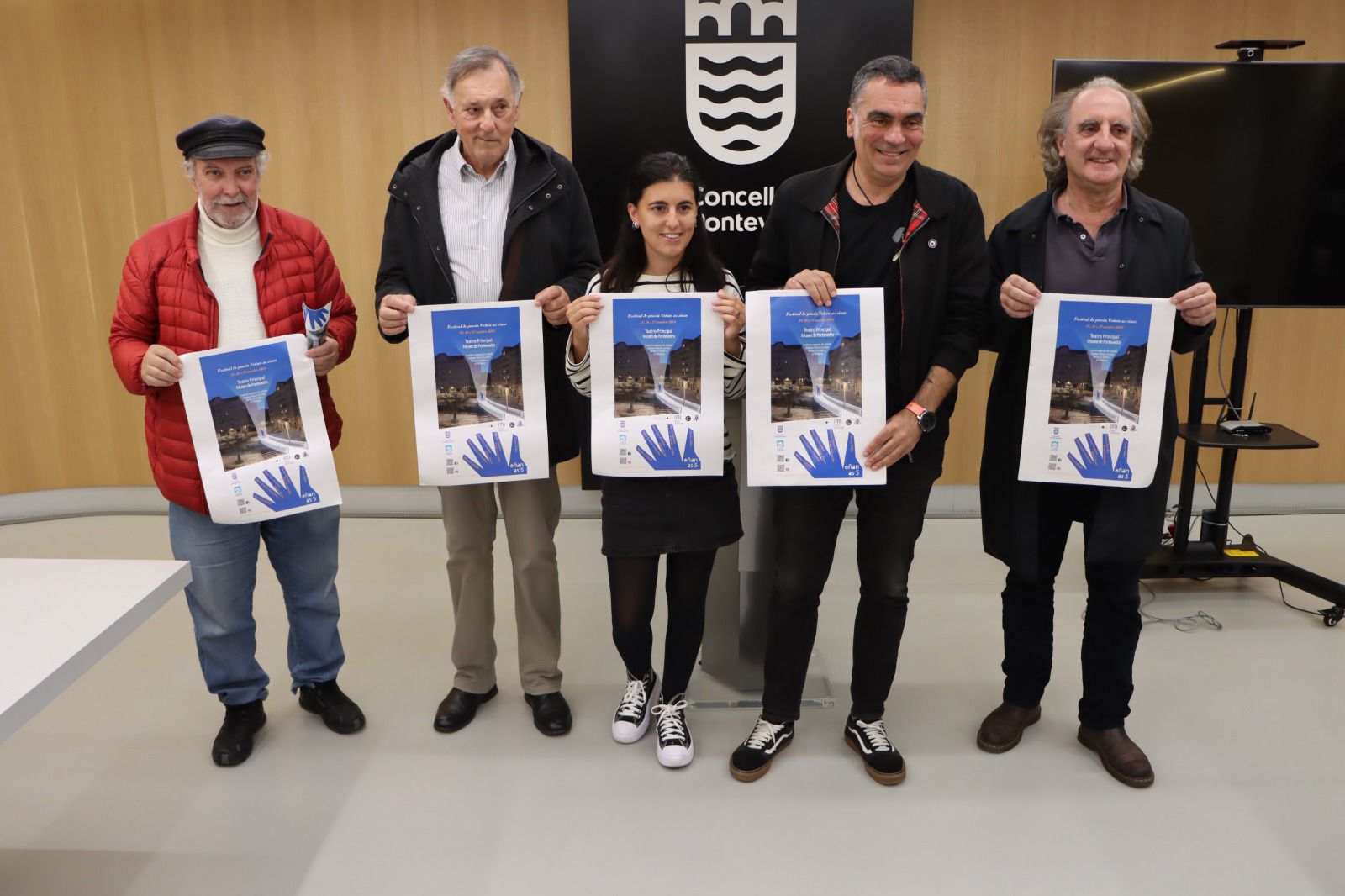 Presentación do festival poético 'Veñan as cinco'