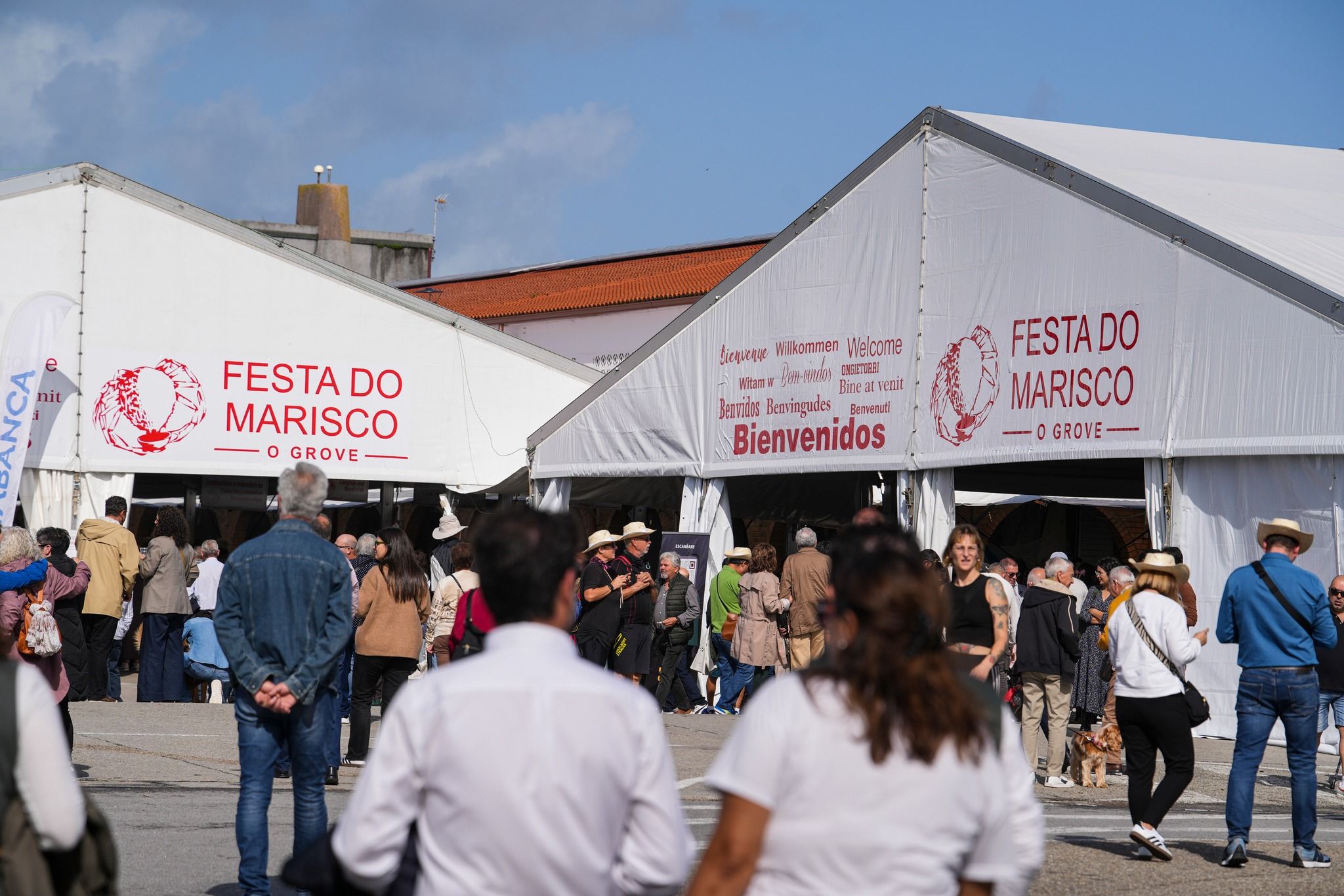 Carpas de la Festa do Marisco