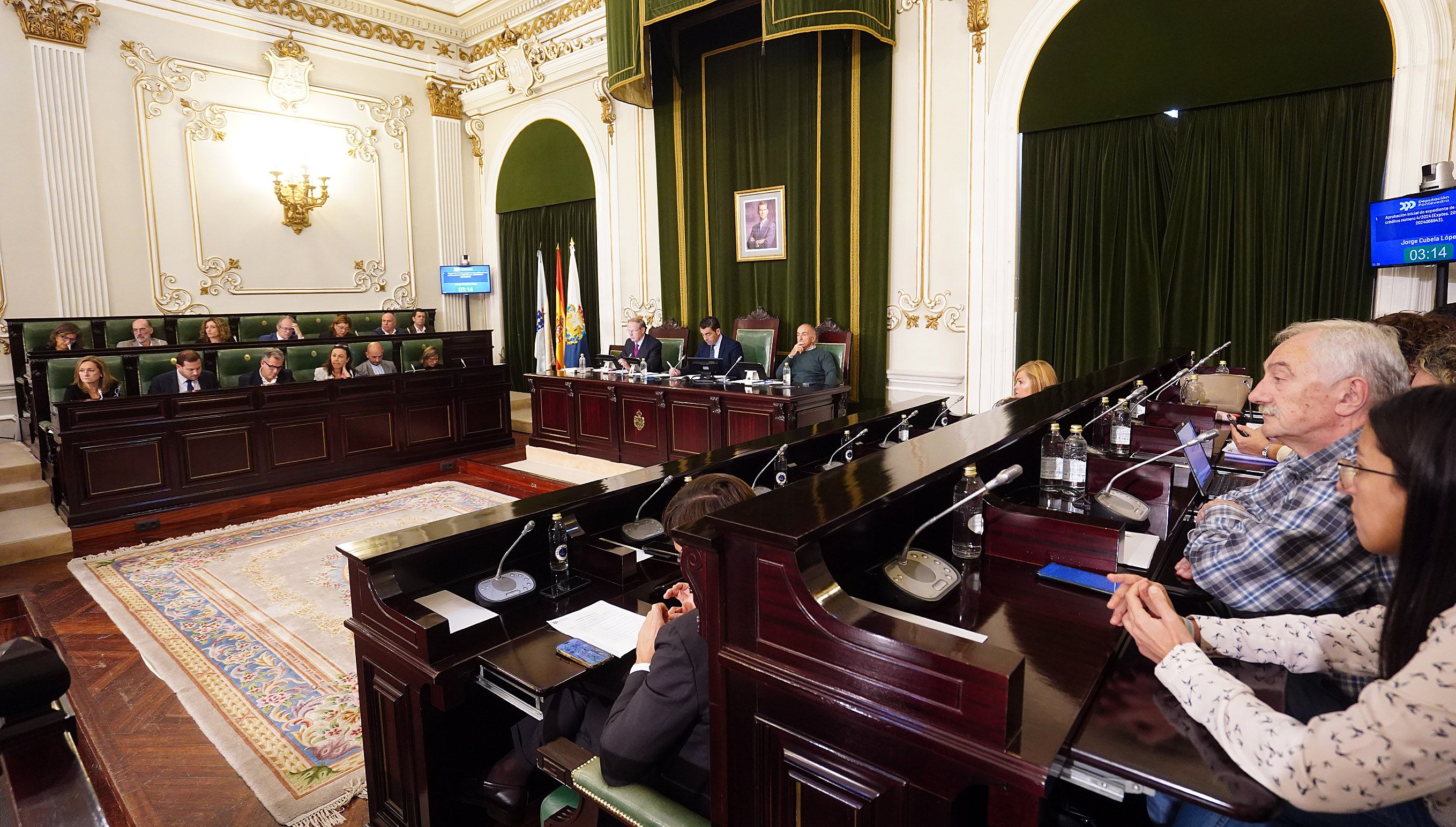 Pleno extraordinario da Deputacion de Pontevedra