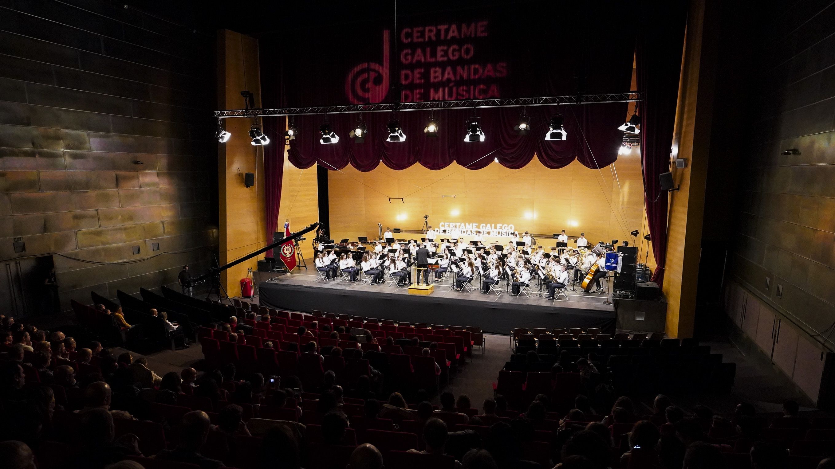 XVII Certame Galego de Bandas de Música en el Pazo da Cultura