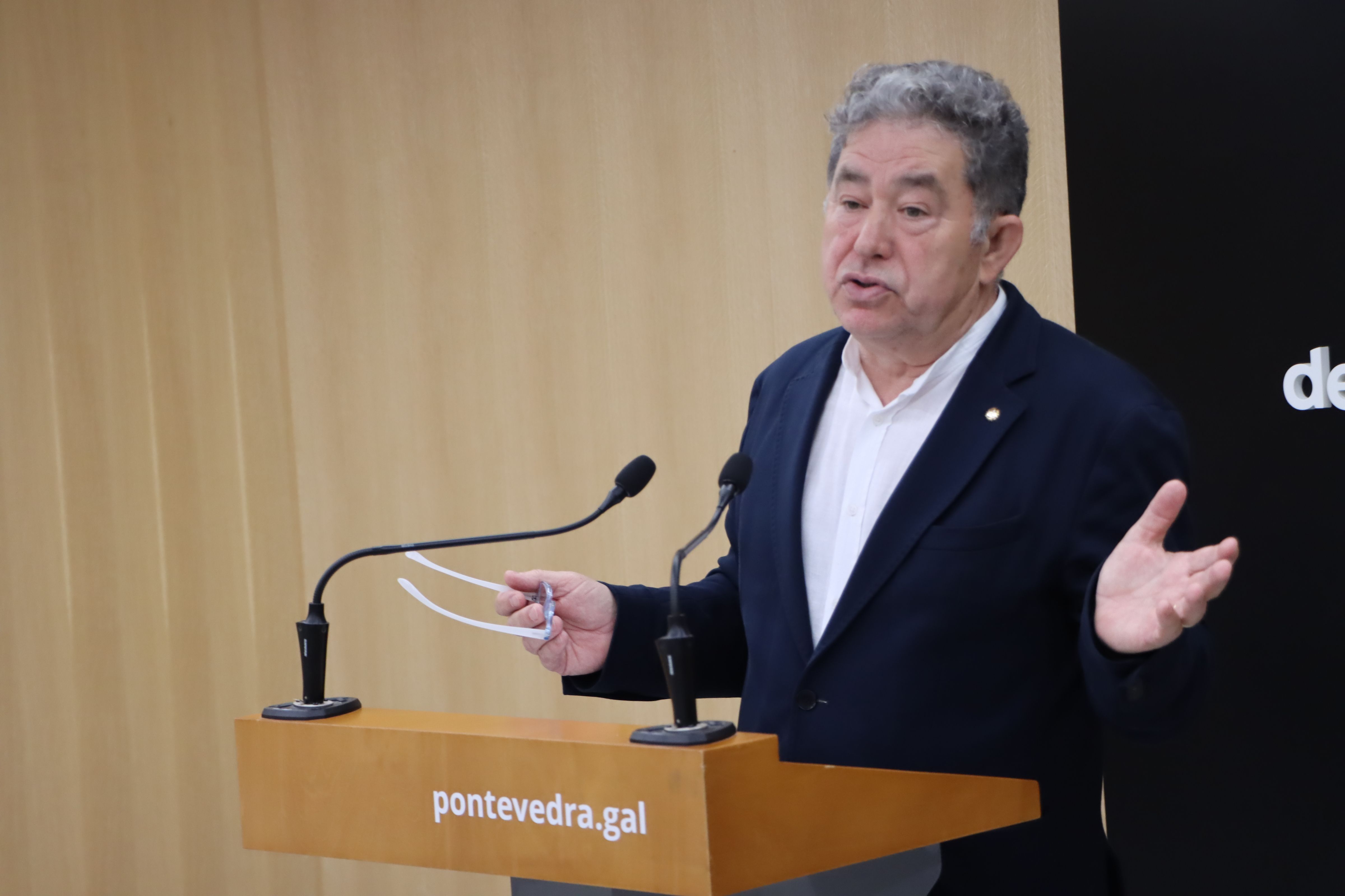 Miguel Anxo Fernández Lores, alcalde de Pontevedra, avalía os orzamentos da Xunta para 2025