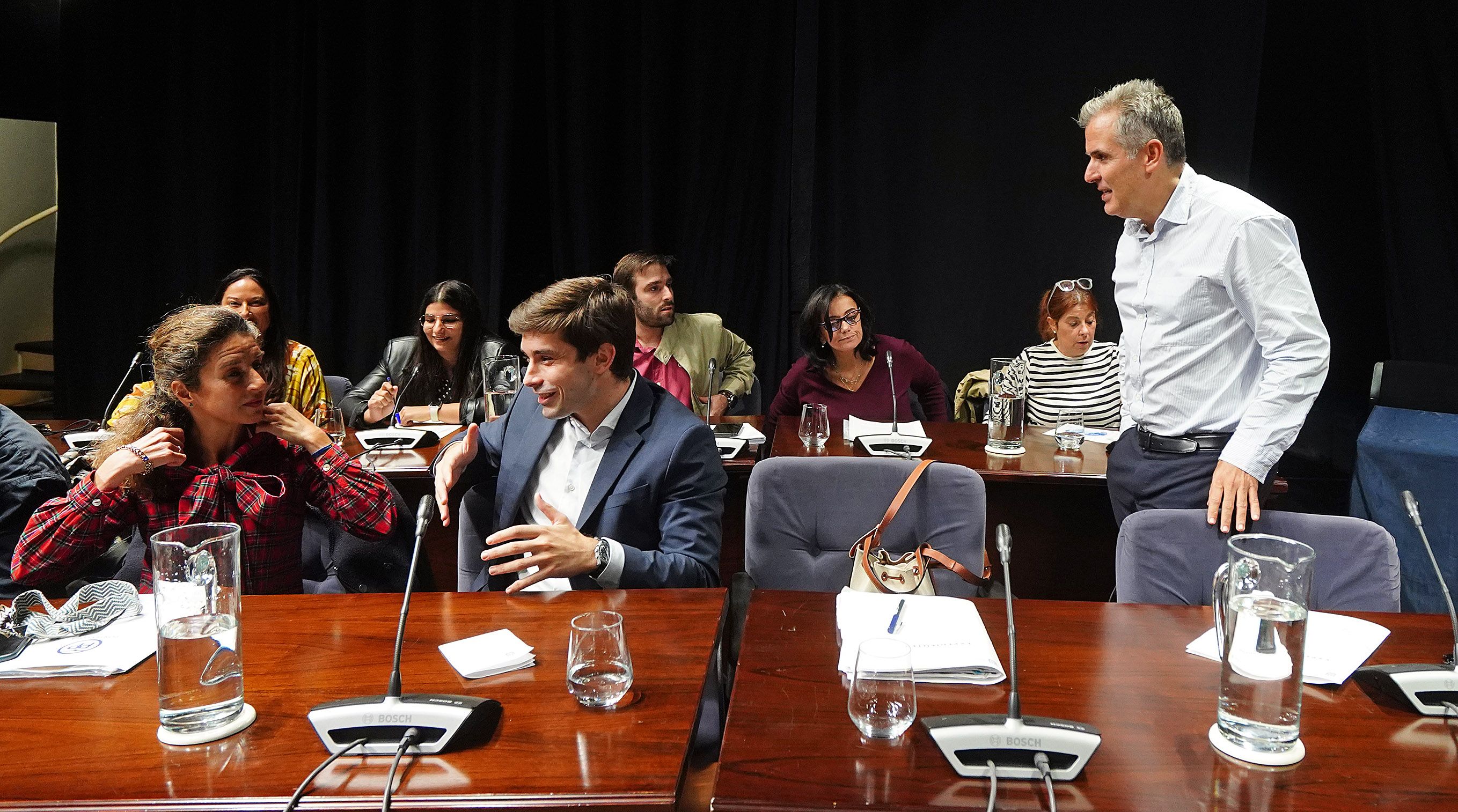 Último pleno da corporación municipal de Pontevedra no Teatro Principal 