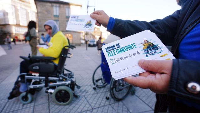 Campaña para mellorar a acceisibilidade no transporte