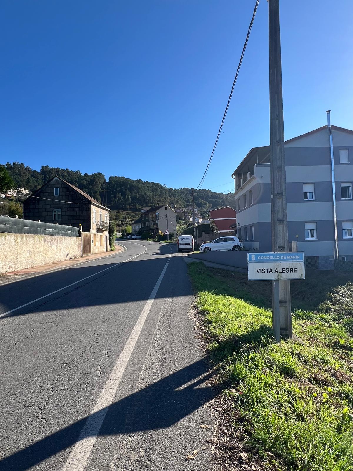 Lugar de Vista Alegre, en Marín