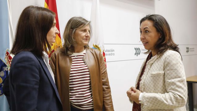 Mónica Campos, Belén Cachafeiro e María Ramallo