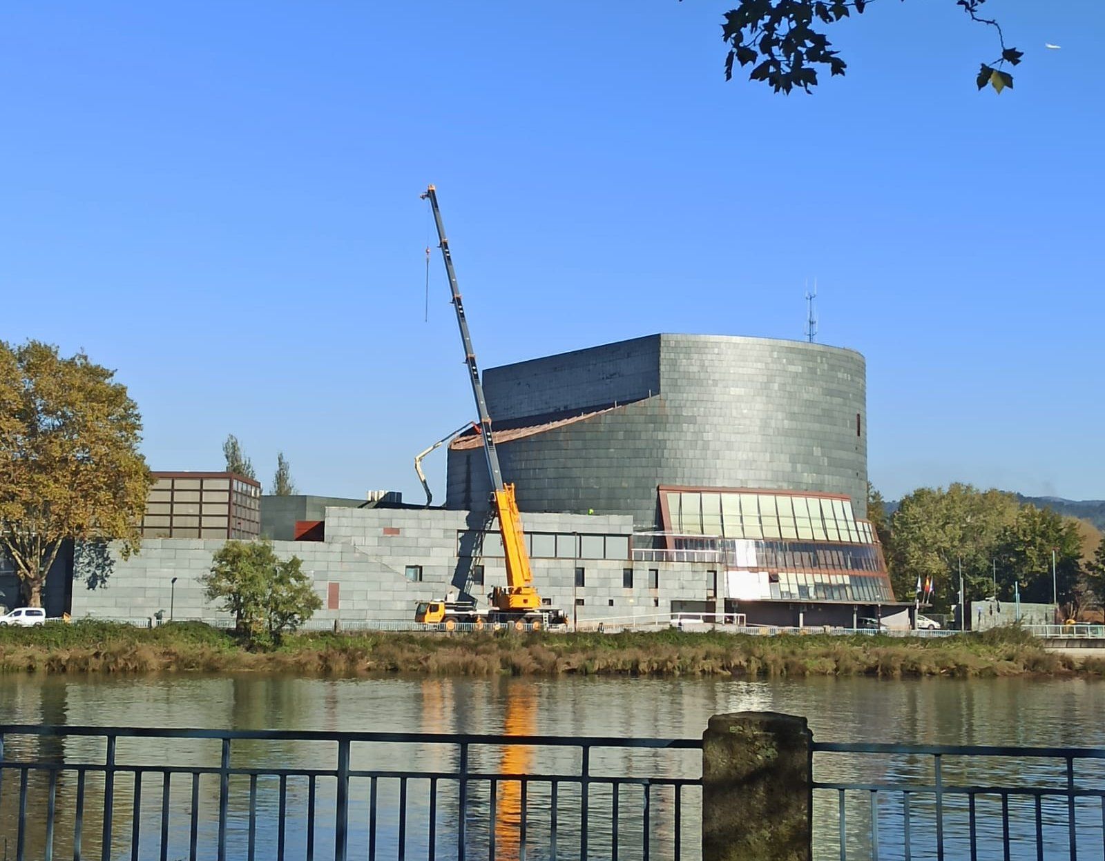 Obras no Pazo da Cultura