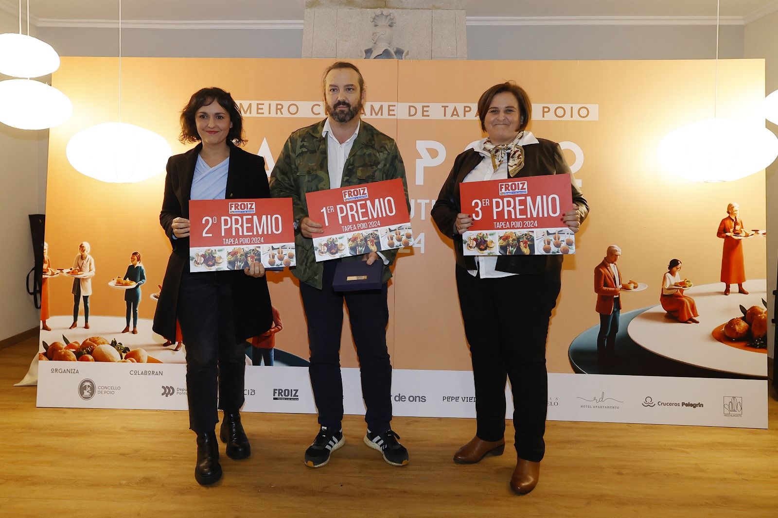 Premiados en el primer certamen Tapea Poio