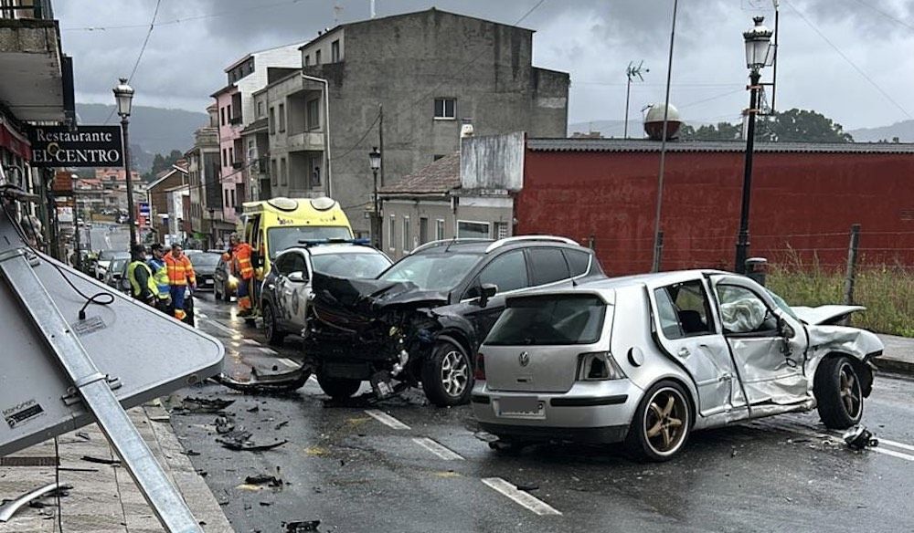 Accidente de tráfico en Vilalonga