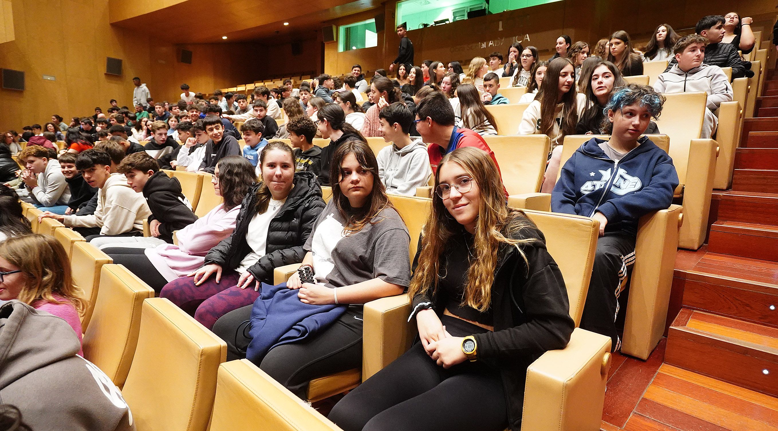 Representación de la obra "Soños" en el auditorio de Afundación