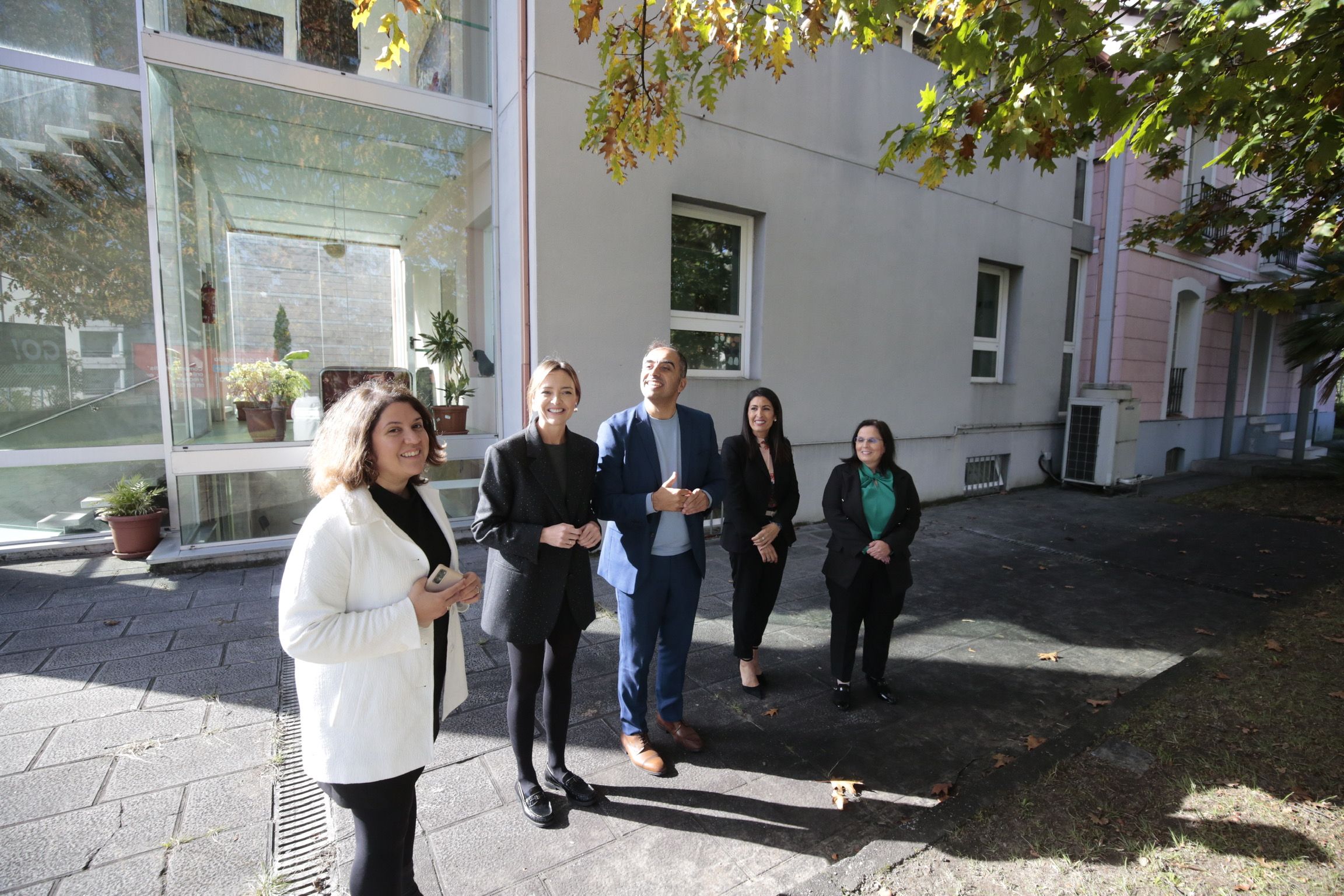 Visita a la Casa Rosada de la conselleira de Política Social, Fabiola García