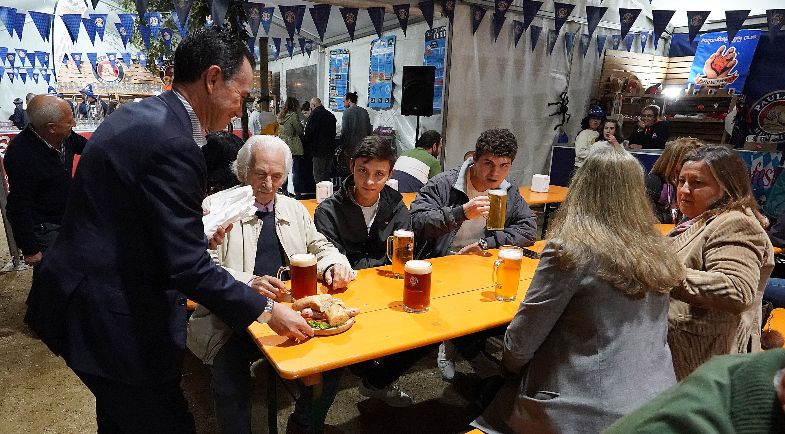 Outubrofest en la Alameda de Pontevedra