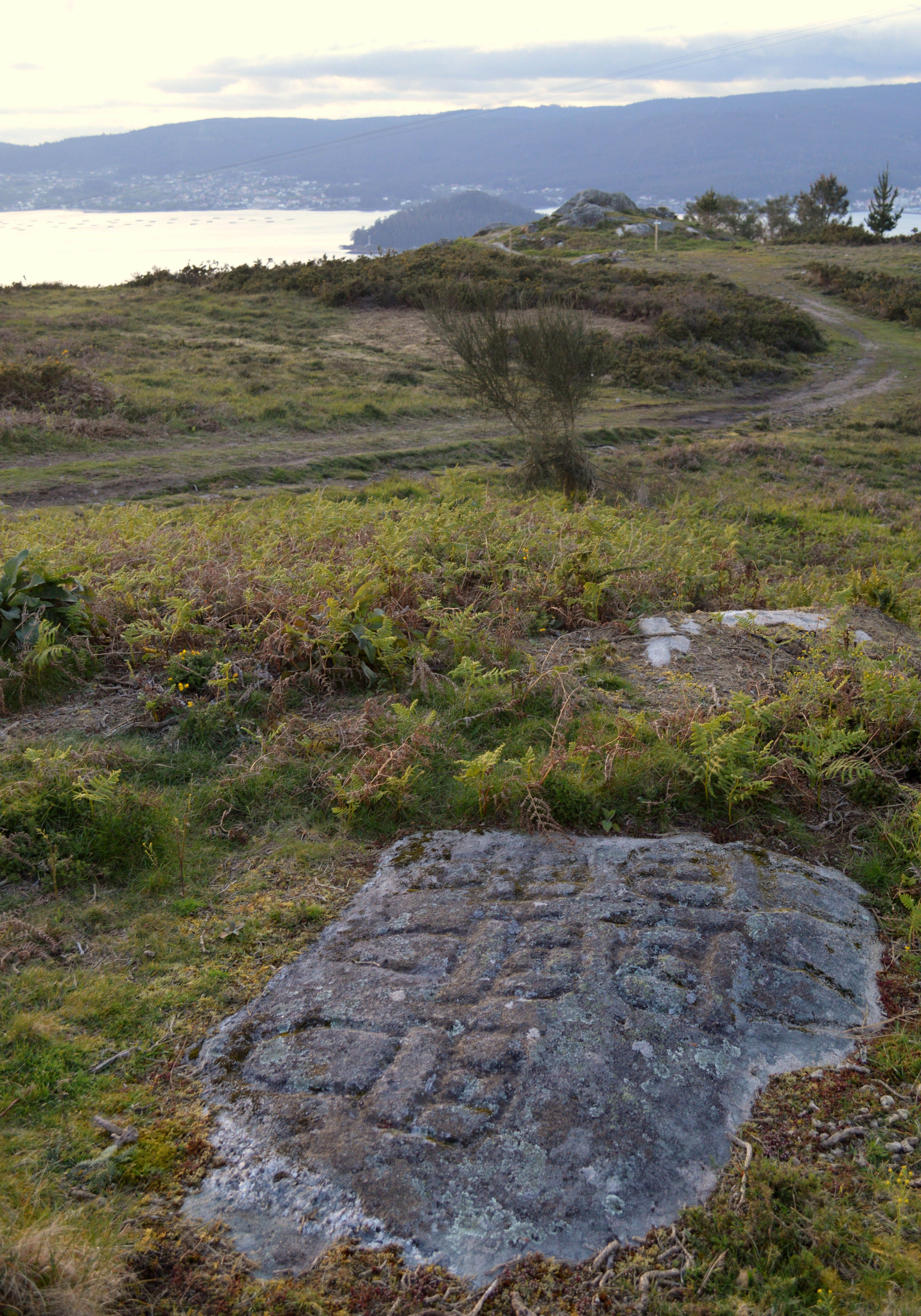 Gravado do canteiro José Meijón no Monte Pornedo