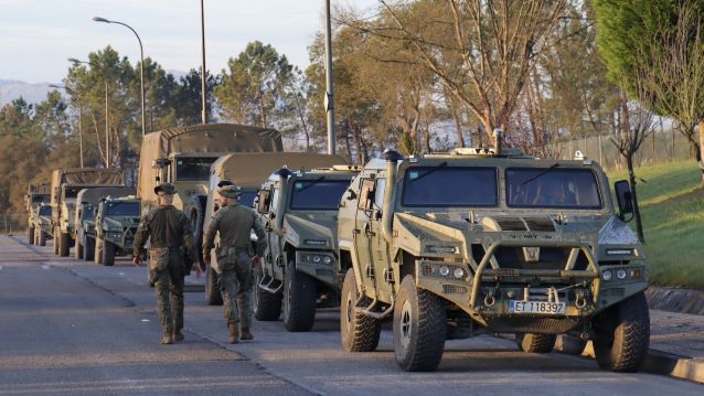 Continxente da Brilat con destino a Valencia