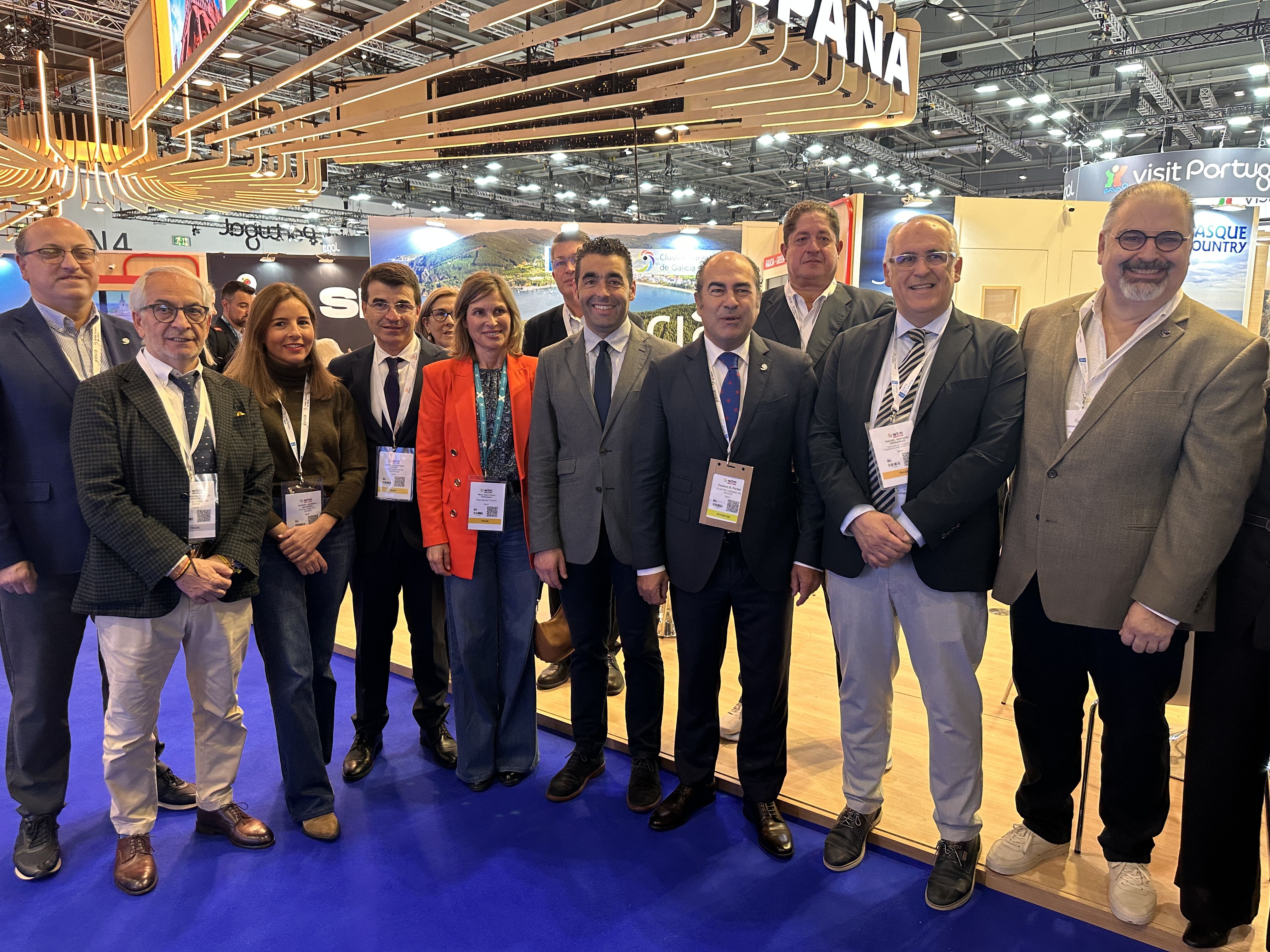 Delegación pontevedresa na WTM de Londres