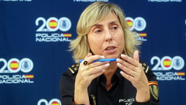 Inspectora Maite Pantín, responsable da Unidade de Participación Cidadá da Policía Nacional