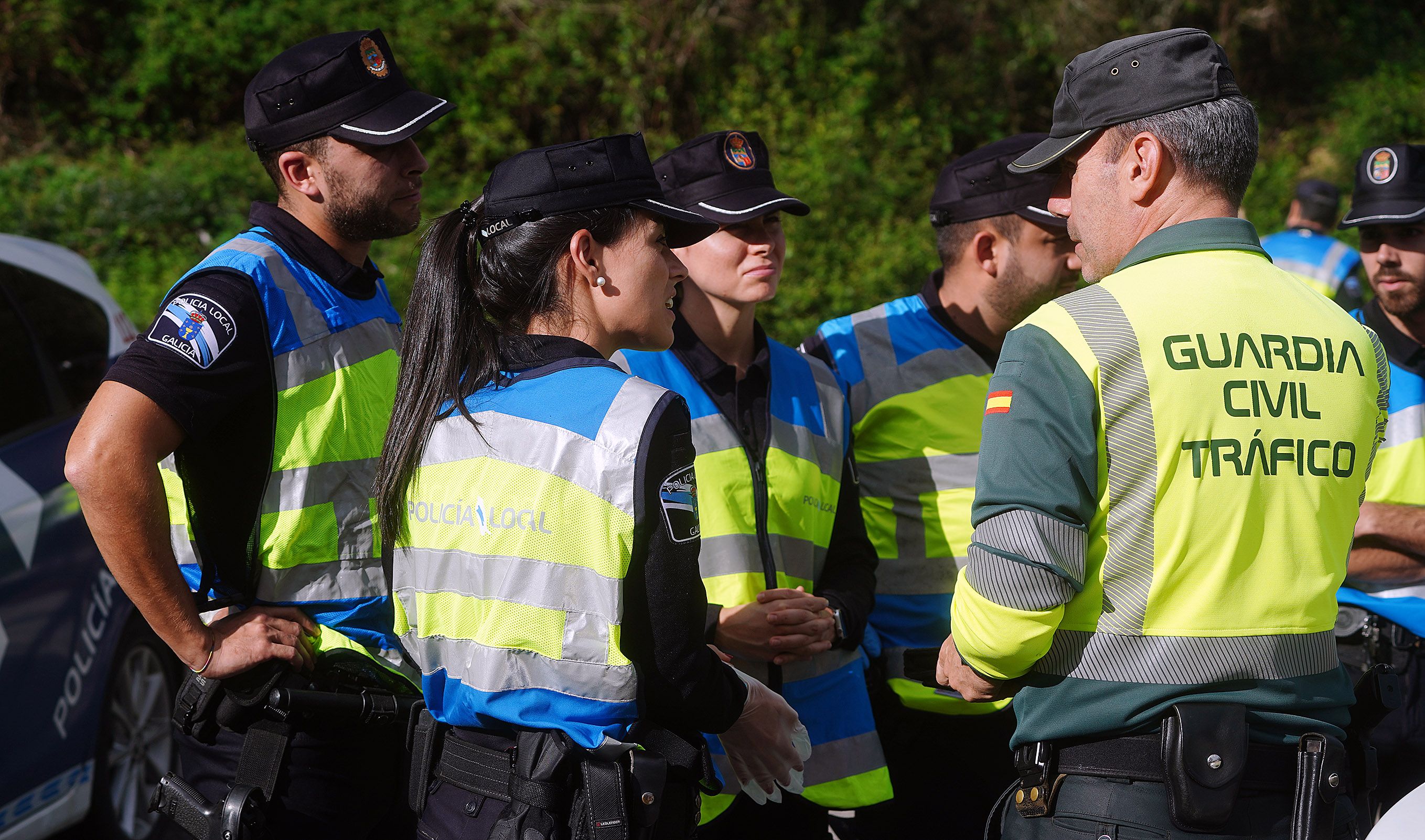 Control de drogas da Garda Civil para formar a policías locais