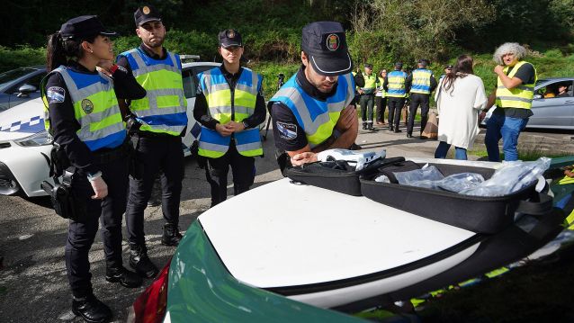 Control de drogas da Garda Civil para formar a policías locais