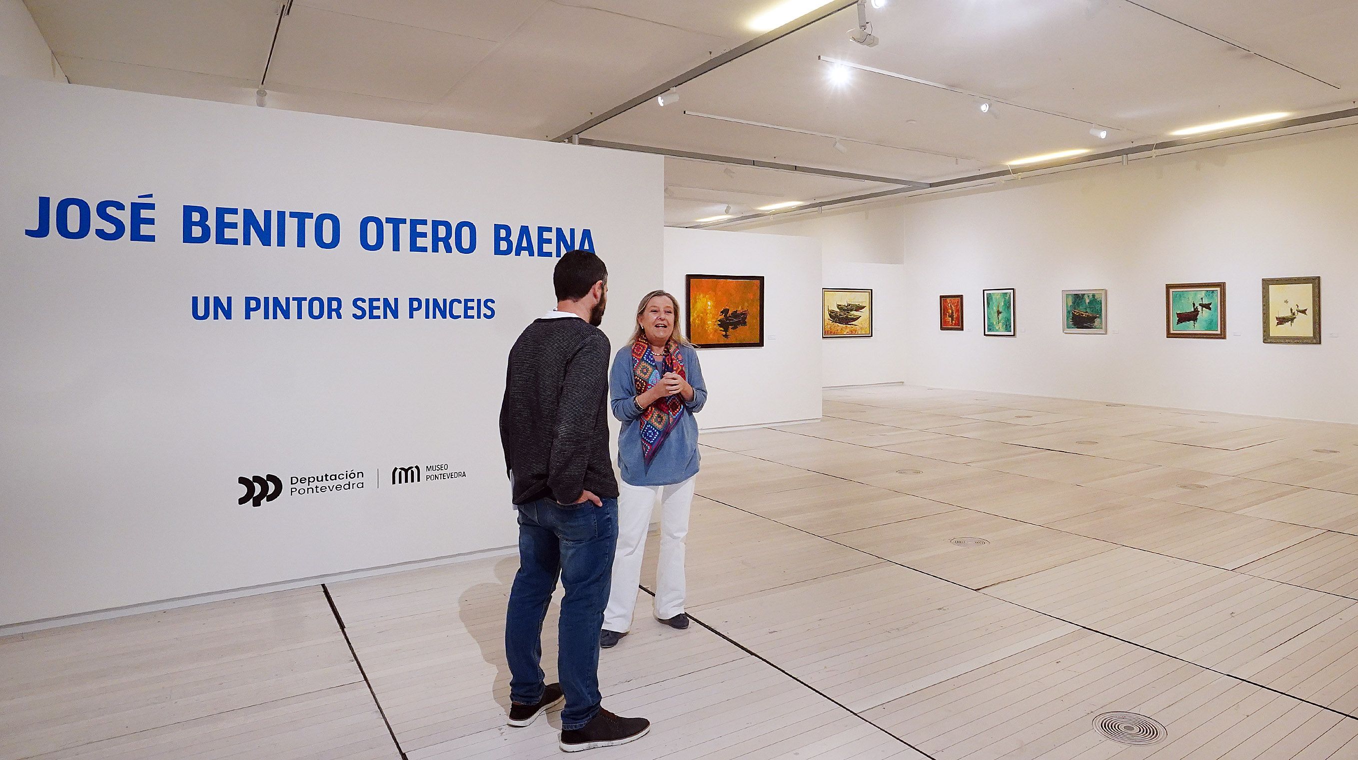 Exposición "José Benito Otero Baena, un pintor sen pinceis"