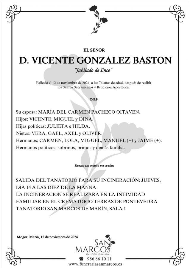 Vicente Gonzalez Baston