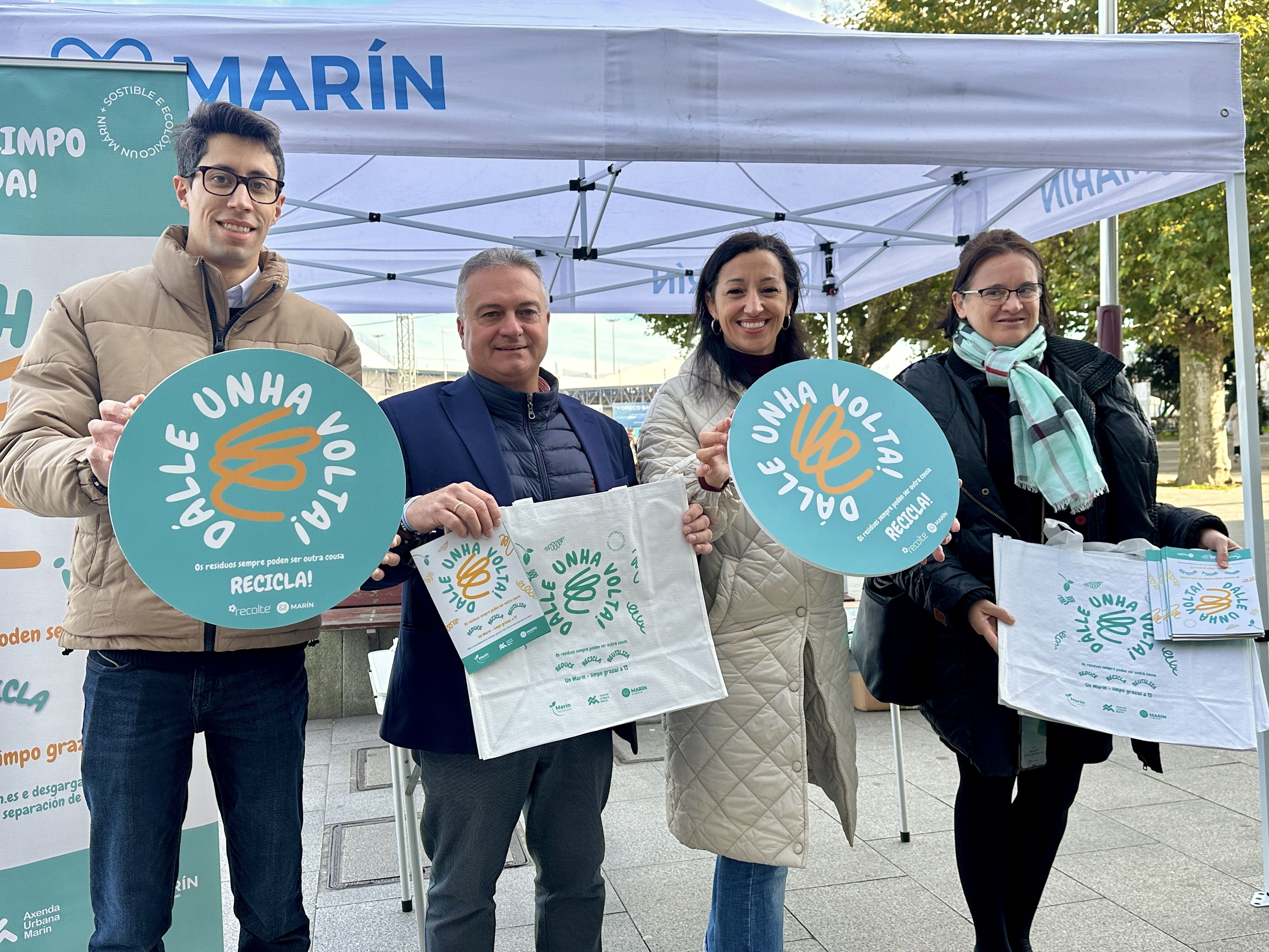 Presentación da campaña 'Dalle unha volta' en Marín