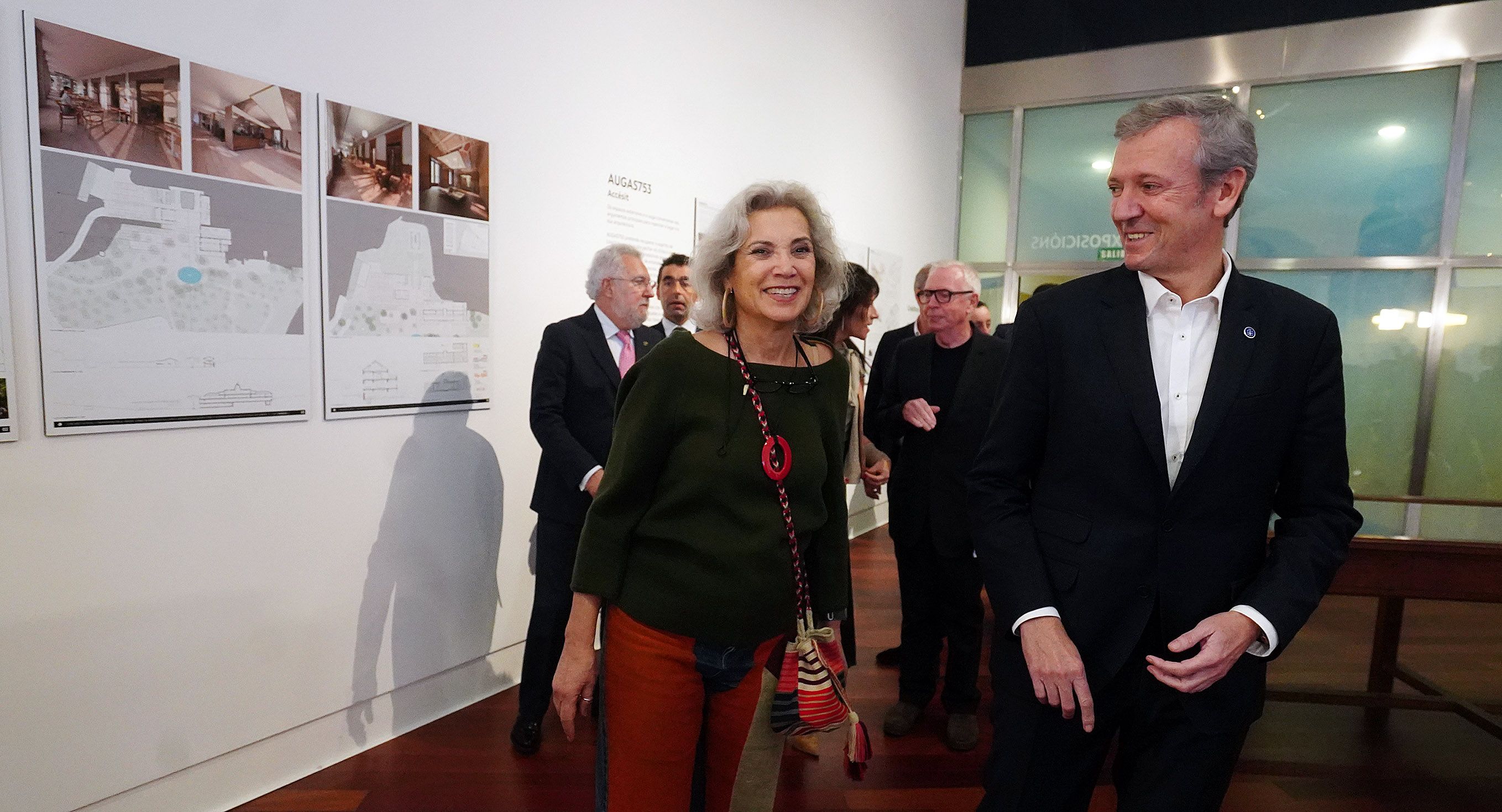 Inauguración de la exposición 'Lourizán: pasado, presente e futuro'