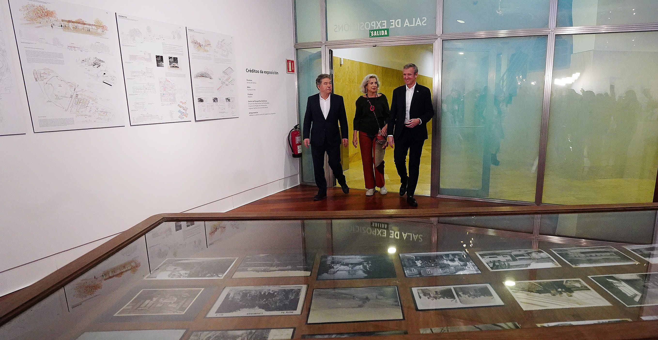 Inauguración de la exposición 'Lourizán: pasado, presente e futuro'