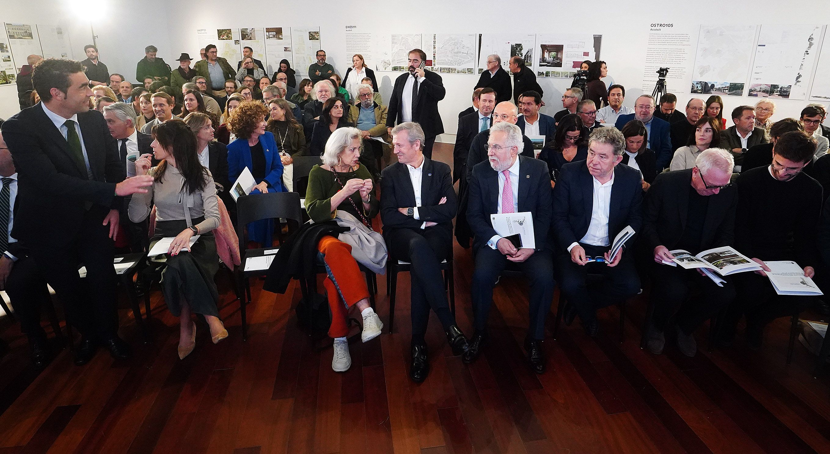 Inauguración de la exposición 'Lourizán: pasado, presente e futuro'