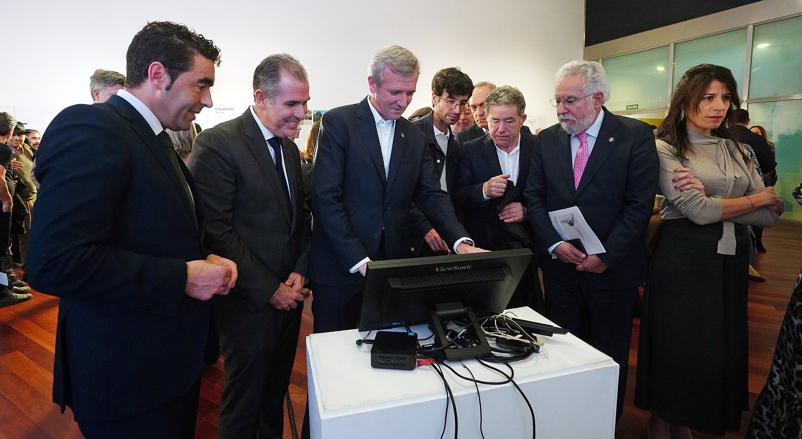 Inauguración de la exposición 'Lourizán: pasado, presente e futuro'