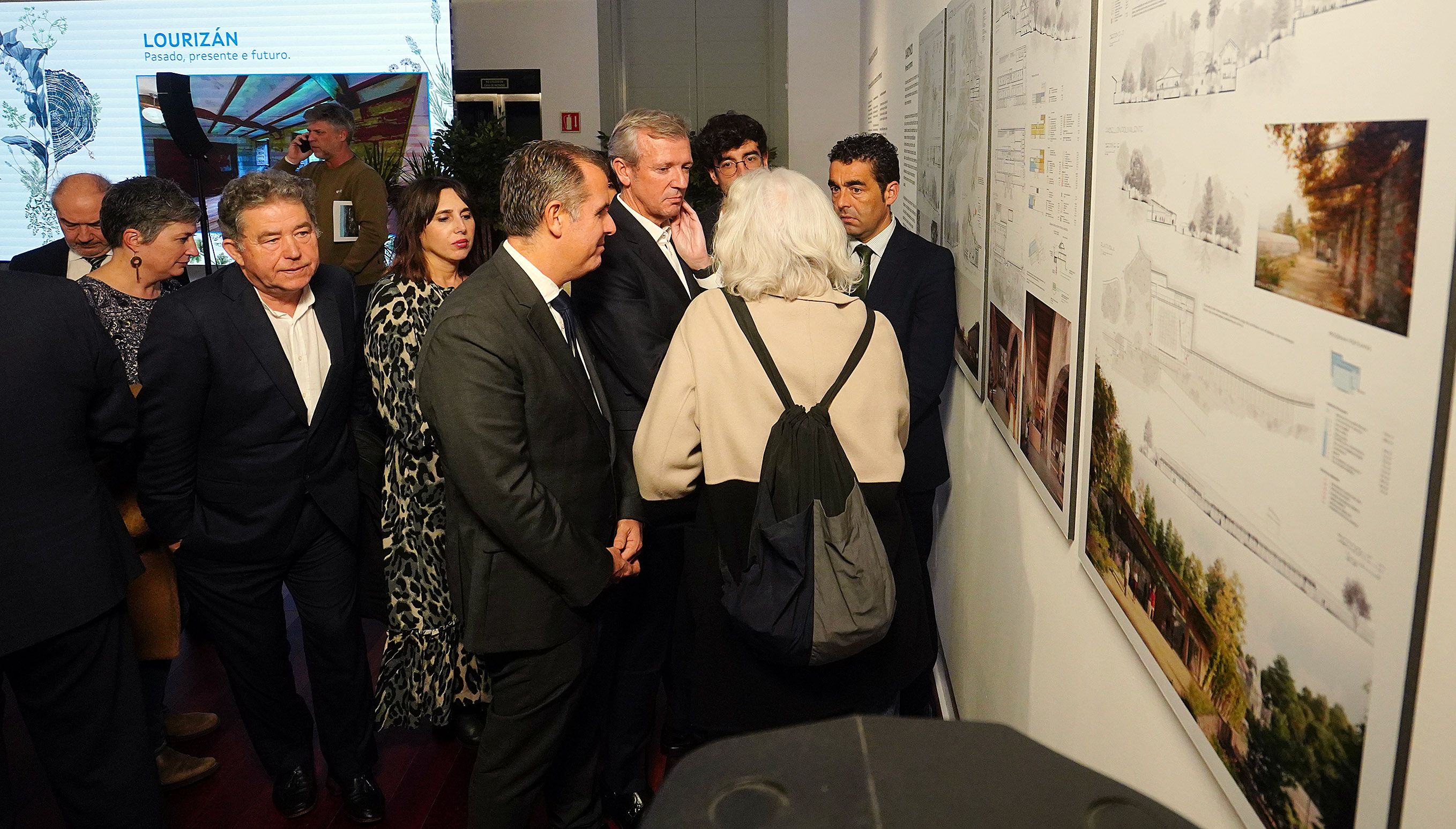 Inauguración de la exposición 'Lourizán: pasado, presente e futuro'