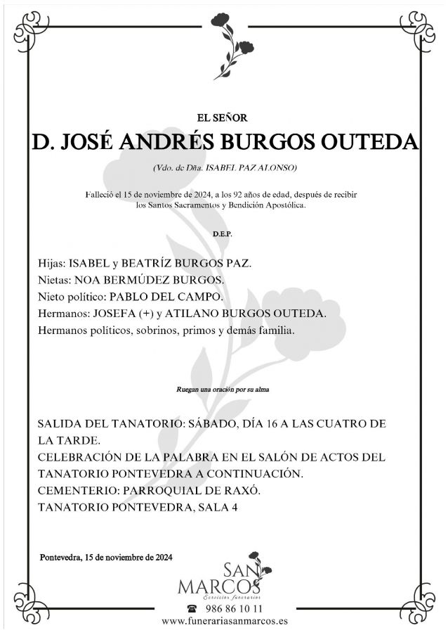 José Andrés Burgos Outeda 