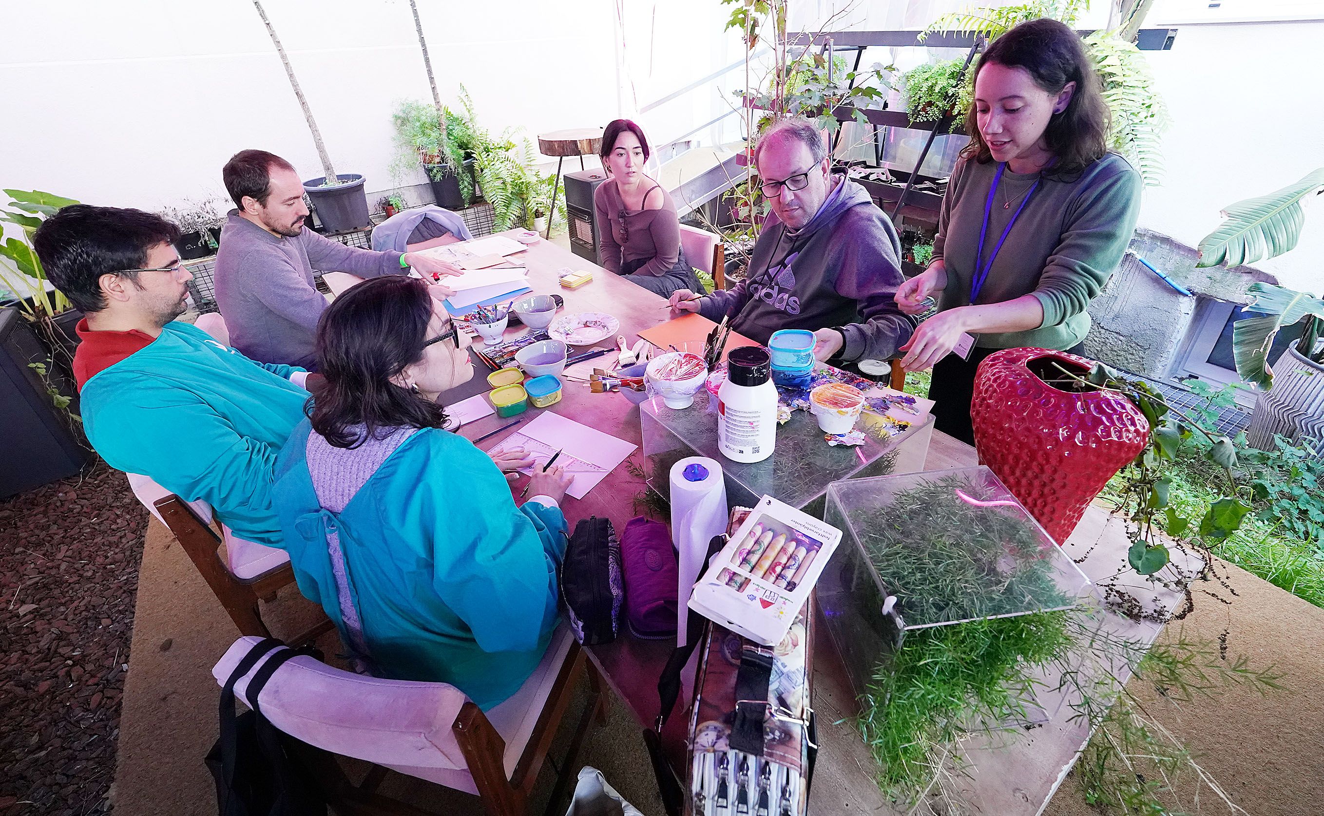 Día Creativo polos Afectados pola DANA en O Sanatorio