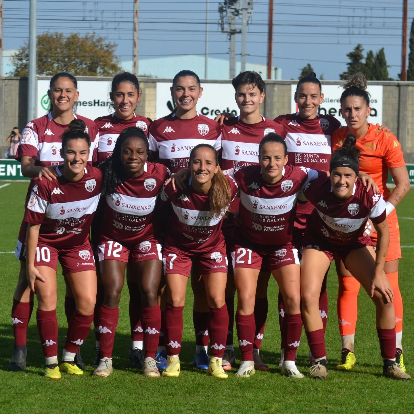 Once del Atlético Villalonga en Santander