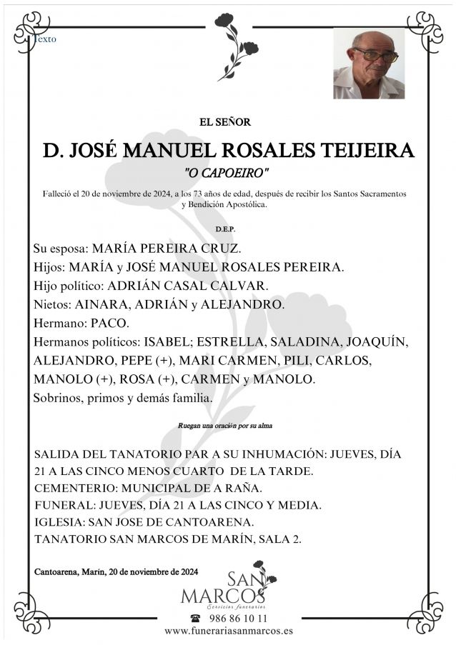 José Manuel Rosales Teijeira